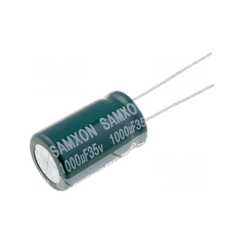 Condensator electrolitic low ESR THT 1000uF 35VDC Ø12,5x20mm pentru circuite electrice | Electronic-mag.ro | Componente Electronice Condensator electrolitic low ESR THT 1000uF 35VDC Ø12,5x20mm pentru circuite electrice | Electronic-mag.ro | Componente Electronice