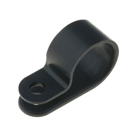 Clipsuri tip P pentru cabluri Øbuclă 14mm, lățime 10mm - set de prindere cabluri | Electronic-mag.ro | Componente Electronice