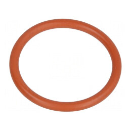 Garnitură O-ring VMQ 1,8mm - 17mm Øint - M20 roşie pentru temperaturi -60 până la 250°C | Electronic-mag.ro | Componente Electronice