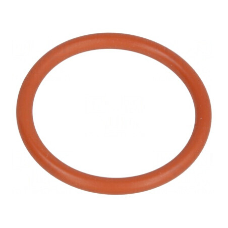 Garnitură O-ring VMQ 1,8mm - 17mm Øint - M20 roşie pentru temperaturi -60 până la 250°C | Electronic-mag.ro | Componente Electronice