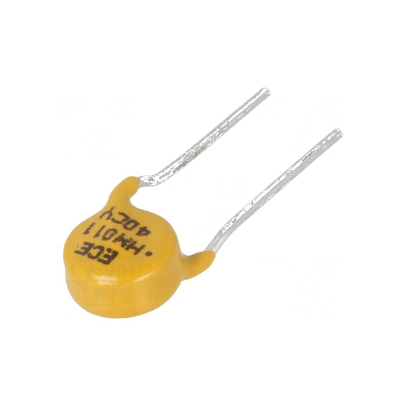 Siguranţă polimerică PTC 110mA Ø0,65x4,7mm pentru protecţie electronică | Electronic-mag.ro | Componente Electronice