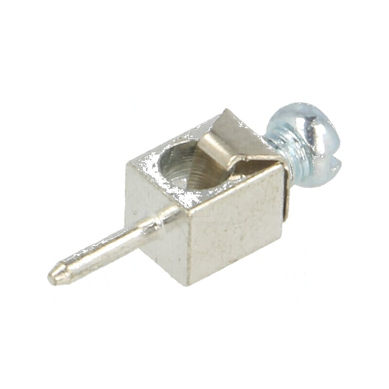 Terminal cu şurub THT argintie - Conector electric pentru montaj THT | Electronic-mag.ro | Componente Electronice Terminal cu şurub THT argintie - Conector electric pentru montaj THT | Electronic-mag.ro | Componente Electronice