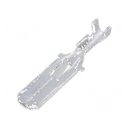 Terminal plat 6,3mm pentru cablu 0,3÷0,9mm² - tată 0,8mm crimpat | Electronic-mag.ro | Componente Electronice