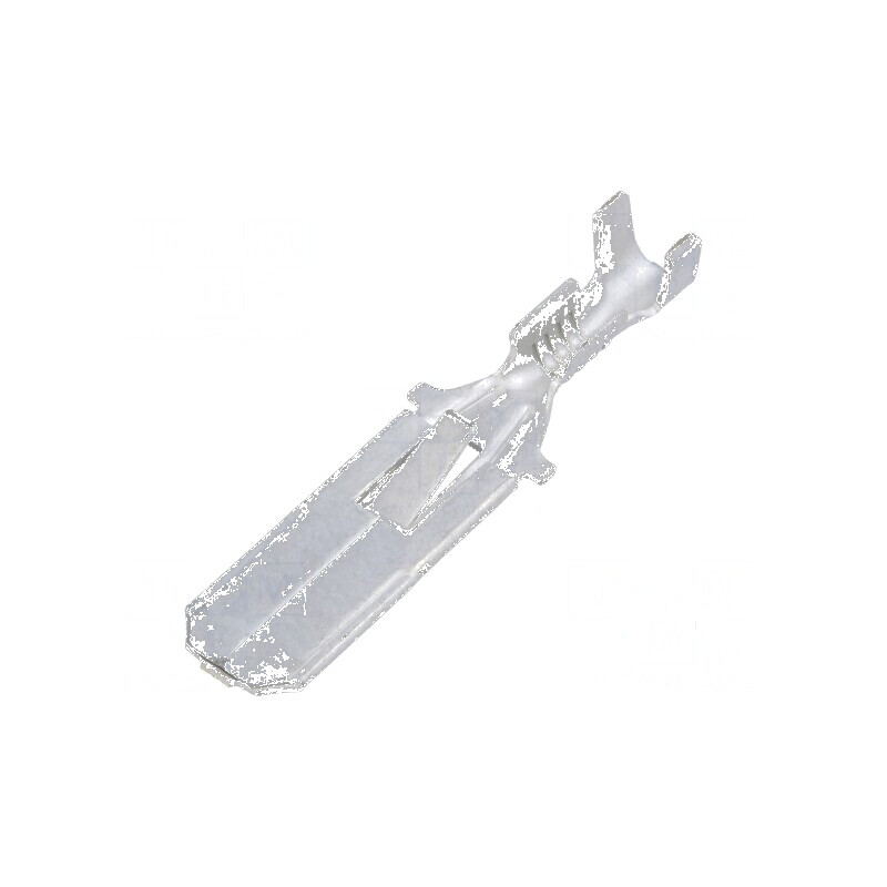 Terminal plat 6,3mm pentru cablu 0,3÷0,9mm² - tată 0,8mm crimpat | Electronic-mag.ro | Componente Electronice