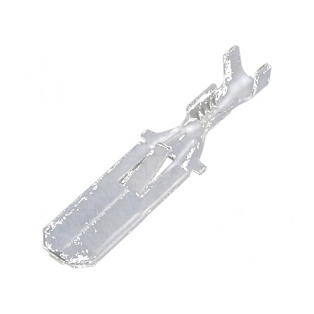Terminal plat 6,3mm pentru cablu 0,3÷0,9mm² - tată 0,8mm crimpat | Electronic-mag.ro | Componente Electronice