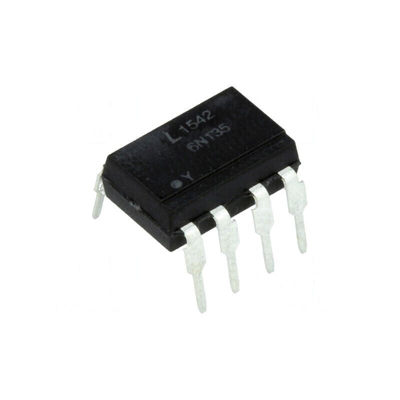 Optocuplor THT DIP8 cu 1 ieșire, tranzistori, izolație 5kV, tensiune colector-emitor 20V | Electronic-mag.ro | Componente Electronice