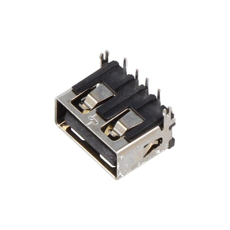 Conector USB A soclu THT PIN 4 unghi 90° scurte USB 2.0 | Electronic-mag.ro | Componente Electronice Conector USB A soclu THT PIN 4 unghi 90° scurte USB 2.0 | Electronic-mag.ro | Componente Electronice