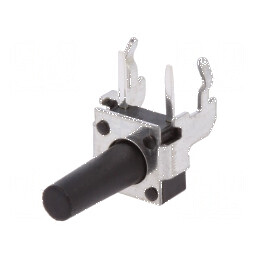 Microîntrerupător TACT SPST-NO 0,05A/12VDC THT Poz: 2 Fără | Electronic-mag.ro | Componente Electronice