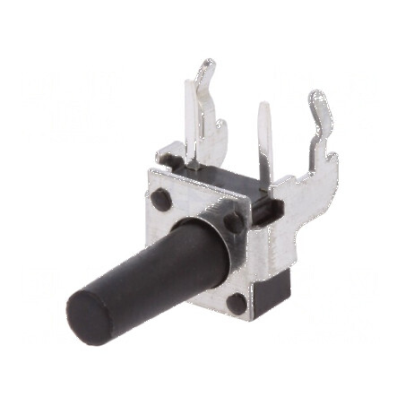 Microîntrerupător TACT SPST-NO 0,05A/12VDC THT Poz: 2 Fără | Electronic-mag.ro | Componente Electronice