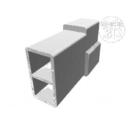 Carcase terminale tată pentru conectori 6,3mm cu sistem de clichet - set 10 bucăți | Electronic-mag.ro | Componente Electronice