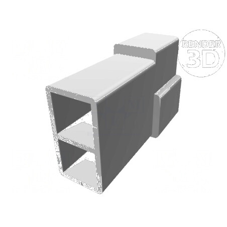 Carcase terminale tată pentru conectori 6,3mm cu sistem de clichet - set 10 bucăți | Electronic-mag.ro | Componente Electronice