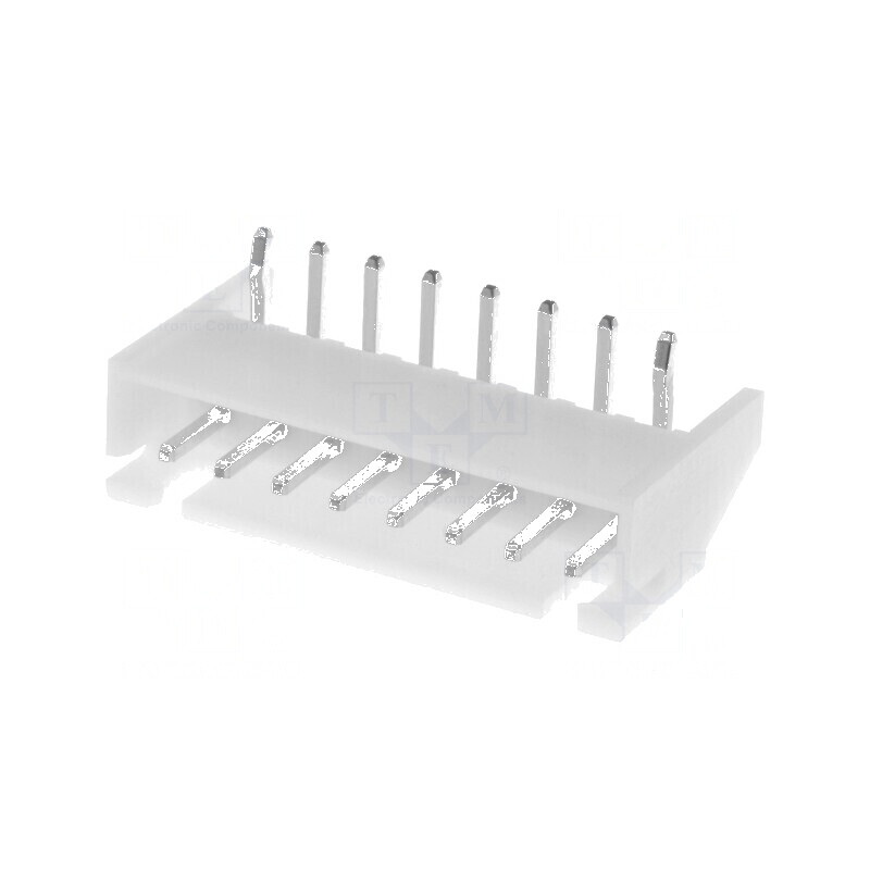 Conector cablu-placă soclu tată XH 2,5mm 8 PIN THT 250V 3A | Electronic-mag.ro | Componente Electronice