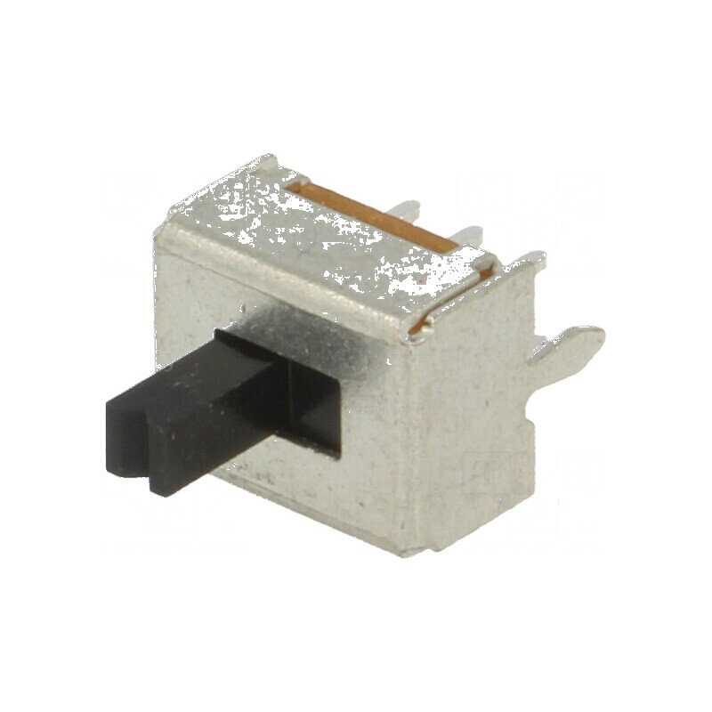 Comutator glisant DPDT 0,3A/30VDC ON-ON THT pentru temperaturi -20÷60°C | Electronic-mag.ro | Componente Electronice