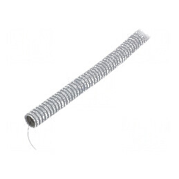 Tub de protecție PVC gri 20mm, lungime 25m, rezistent la temperaturi între -25 și 60°C, 320N | Electronic-mag.ro | Componente Electronice