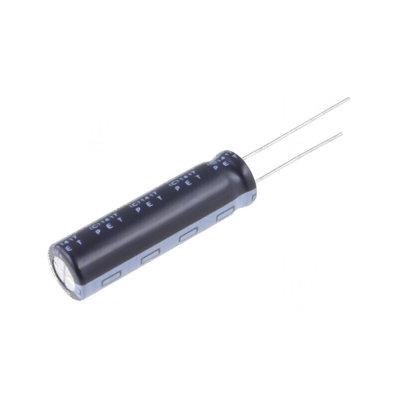 Condensator electrolitic THT 22uF 450VDC Ø10x35mm ±20% 2000h pentru circuite electrice | Electronic-mag.ro | Componente Electronice