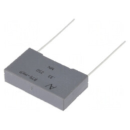 Condensator polipropilenă R75 0,33uF 26,5x15x6mm THT ±5% pentru circuite electrice | Electronic-mag.ro | Componente Electronice