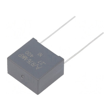 Condensator polipropilenă 0,27uF ESR 5,895mΩ THT ±5% R76 | Electronic-mag.ro | Componente Electronice