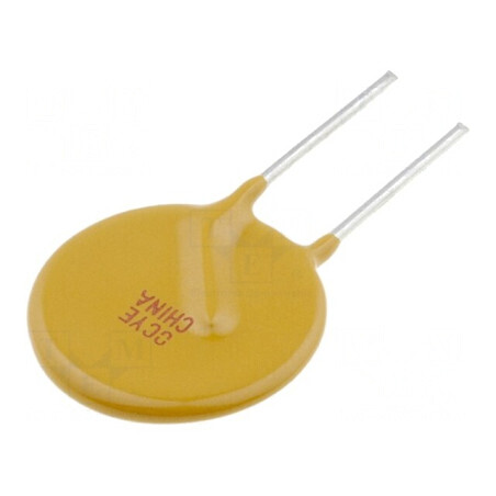 Siguranţă polimerică PTC 1,6A 5mm pentru protecţie electrică | Electronic-mag.ro | Componente Electronice