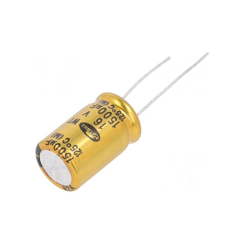 Condensator electrolitic THT 1500uF 16VDC Ø12,5x20mm ±20% pentru circuite electrice | Electronic-mag.ro | Componente Electronice Condensator electrolitic THT 1500uF 16VDC Ø12,5x20mm ±20% pentru circuite electrice | Electronic-mag.ro | Componente Electronice