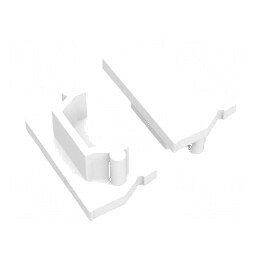 Obturator LED profil alb 2 buc ABS GEN2 cu orificiu pentru iluminat interior | Electronic-mag.ro | Componente Electronice