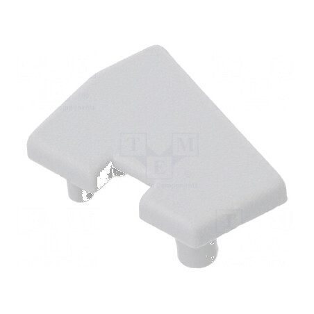 Obturator LED profil gri 2 bucăți ABS GEN2 cu orificiu | Electronic-mag.ro | Componente Electronice