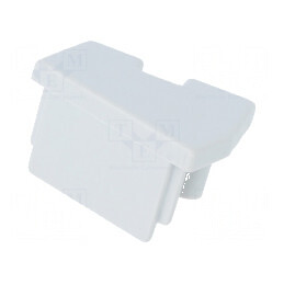 Obturator LED profil gri 2 bucăți ABS EDGE10 | Electronic-mag.ro | Componente Electronice