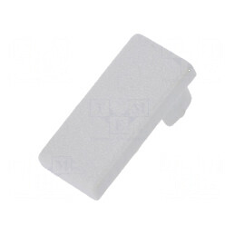 Obturație LED profil gri 2 buc ABS HI8 | Electronic-mag.ro | Componente Electronice