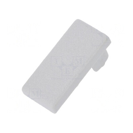 Obturație LED profil gri 2 buc ABS HI8 | Electronic-mag.ro | Componente Electronice