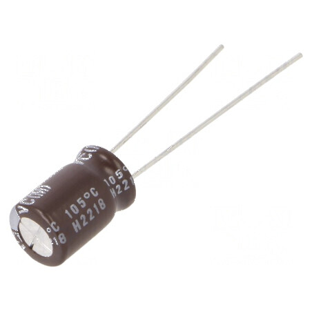 Condensator electrolitic THT 4,7uF 400VDC 3,5mm ±20% pentru circuite electrice | Electronic-mag.ro | Componente Electronice