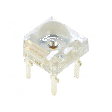 LED Super Flux Oval Roșu 7,62x7,62mm 4200-5800mcd 80° 80mA | Electronic-mag.ro | Componente Electronice