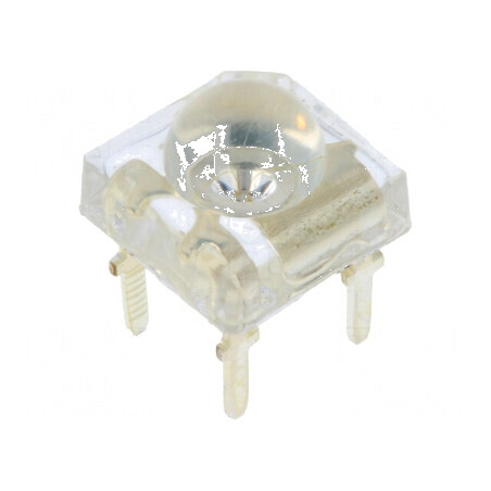 LED Oval Super Flux Albastru 7,62x7,62mm 2180-3000mcd 80° | Electronic-mag.ro | Componente Electronice