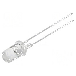 LED 5mm verde 25000÷30000mcd 30° convex pentru iluminat | Electronic-mag.ro | Componente Electronice