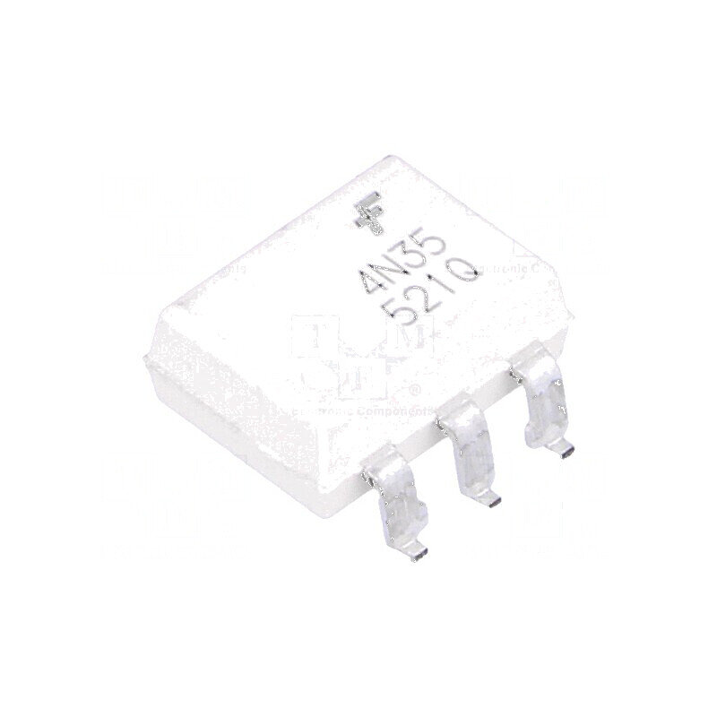 Optocuplor SMD 7,5kV Gull Wing 6 cu 1 canal și 1 ieșire pentru tranzistori | Electronic-mag.ro | Componente Electronice