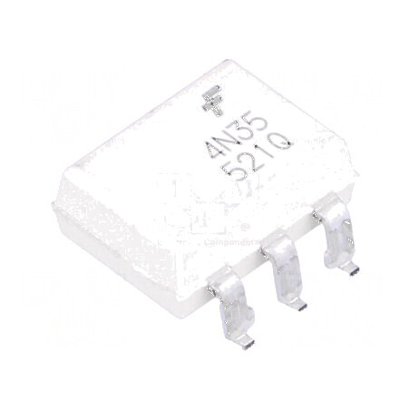 Optocuplor SMD 7,5kV Gull Wing 6 cu 1 canal și 1 ieșire pentru tranzistori | Electronic-mag.ro | Componente Electronice