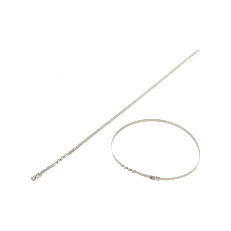 Colier de strângere din oțel natural, L: 360mm, W: 4,6mm, 445N | Electronic-mag.ro | Componente Electronice Colier de strângere din oțel natural, L: 360mm, W: 4,6mm, 445N | Electronic-mag.ro | Componente Electronice