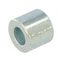 Manşon distanţier cilindric 7mm din oţel zincat, Diametru exterior 8mm | Electronic-mag.ro | Componente Electronice