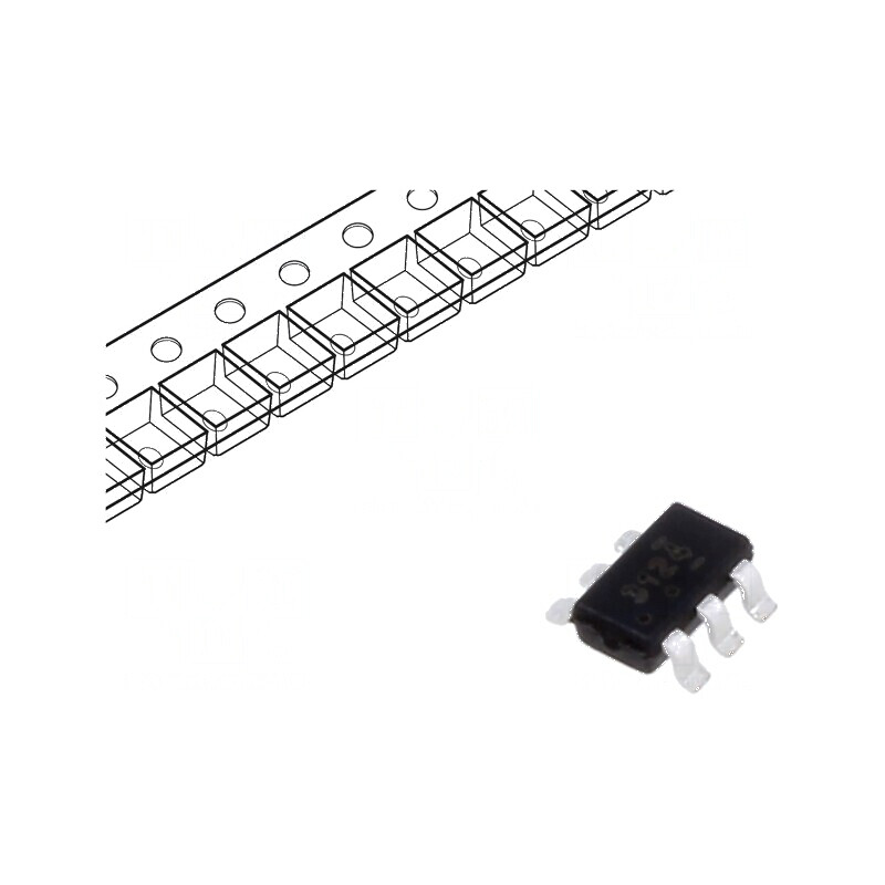 Tranzistor P-MOSFET unipolar -20V 2,3A 0,96W SuperSOT-6 x2 | Electronic-mag.ro | Componente Electronice