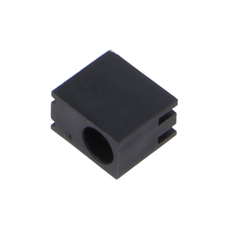 Carcasă diodă LED 3mm neagră UL94V-0 din poliamidă 66 pentru iluminat | Electronic-mag.ro | Componente Electronice Carcasă diodă LED 3mm neagră UL94V-0 din poliamidă 66 pentru iluminat | Electronic-mag.ro | Componente Electronice