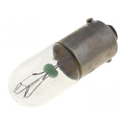 Lampă baionetă BA9S 24VDC 85mA T3 1/4 2W Ø10,3mm | Electronic-mag.ro | Componente Electronice
