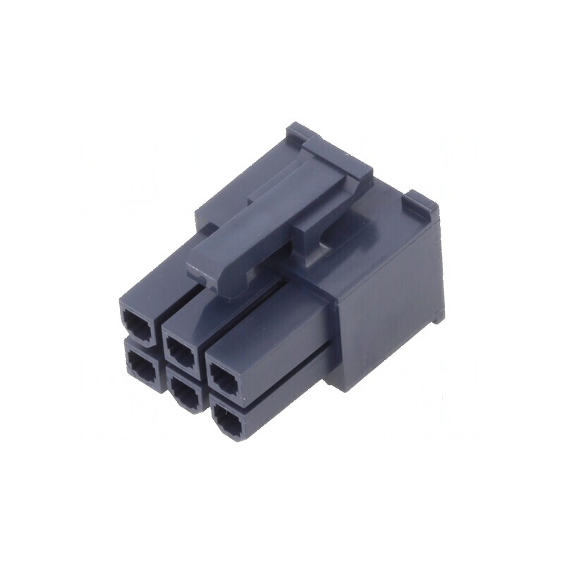 Conector cablu-cablu/PCB mufă mamă Mini-Fit Jr 4,2mm 6 pini | Electronic-mag.ro | Componente Electronice