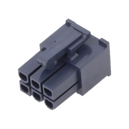 Conector cablu-cablu/PCB mufă mamă Mini-Fit Jr 4,2mm 6 pini | Electronic-mag.ro | Componente Electronice