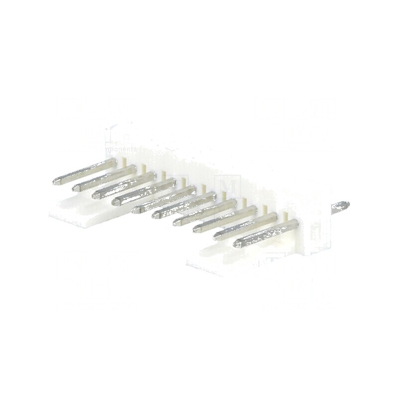 Conector cablu-placă soclu tată KK 254 2,54mm 10 PIN THT 4A | Electronic-mag.ro | Componente Electronice
