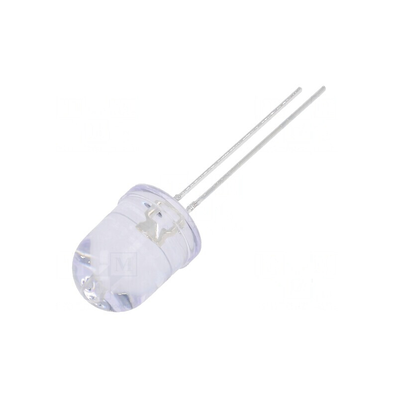 LED UV 30° 20mA 114mW 360-370nm 3-3,8VDC THT - Lumină ultravioletă pentru aplicații diverse | Electronic-mag.ro | Componente Electronice LED UV 30° 20mA 114mW 360-370nm 3-3,8VDC THT - Lumină ultravioletă pentru aplicații diverse | Electronic-mag.ro | Componente Electronice