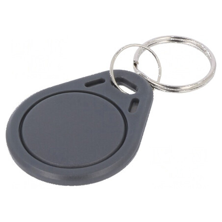 Breloc RFID plastic gri 125kHz 8BROM - Acces securizat cu tehnologie avansată | Electronic-mag.ro | Componente Electronice