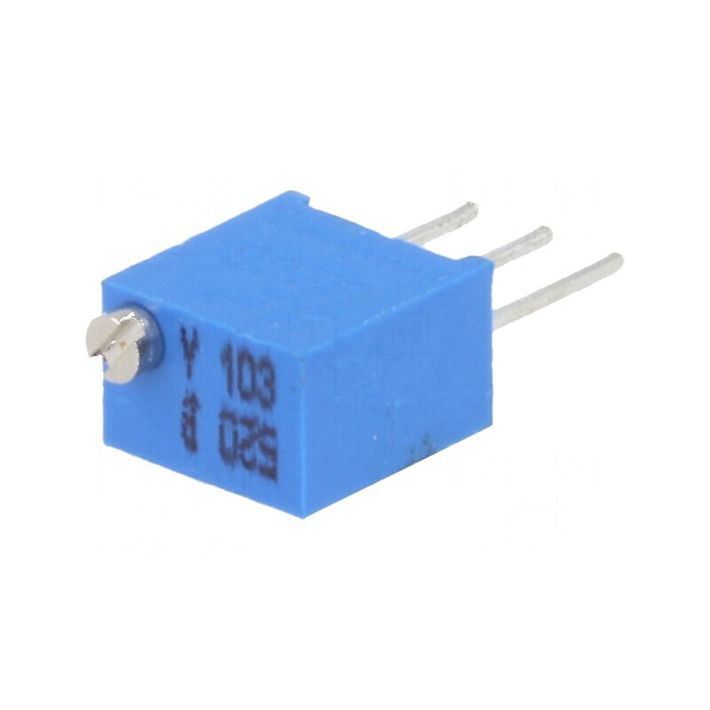 Potenţiometru multitură 10kΩ 250mW ±10% linear pentru montare | Electronic-mag.ro | Componente Electronice Potenţiometru multitură 10kΩ 250mW ±10% linear pentru montare | Electronic-mag.ro | Componente Electronice