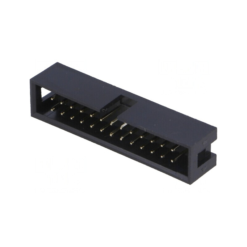 Conector IDC soclu tată 26 PIN aurit 2,54mm THT negru | Electronic-mag.ro | Componente Electronice Conector IDC soclu tată 26 PIN aurit 2,54mm THT negru | Electronic-mag.ro | Componente Electronice