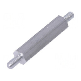 Piuliță distanțieră filetată hexagonală M3, 25mm, pentru montaj precis | Electronic-mag.ro | Componente Electronice