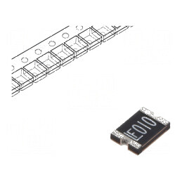 Siguranţă polimerică PTC 0,1A 30V SMD pentru protecţie ardere rapidă | Electronic-mag.ro | Componente Electronice