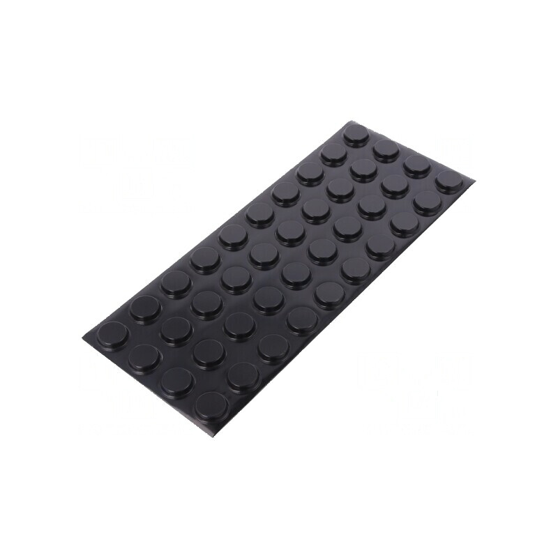 Picioruş autoadeziv din poliuretan negru H: 4,1mm, Dimensiune Ø19,1mm | Electronic-mag.ro | Componente Electronice Picioruş autoadeziv din poliuretan negru H: 4,1mm, Dimensiune Ø19,1mm | Electronic-mag.ro | Componente Electronice