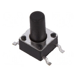 Microîntrerupător TACT SPST-NO 0,05A/12VDC SMT Poz. 2  | Electronic-mag.ro | Componente Electronice